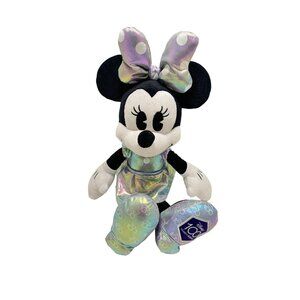 Minnie Mouse 100 Years Plush Toy Doll 2022 18" Collectors Gift New without Tags